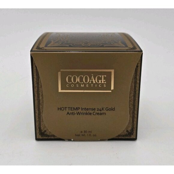 Cocoàge Other - Coco Age Cosmetics 1oz 24K Gold Anti-Wrinkle Cream NEW